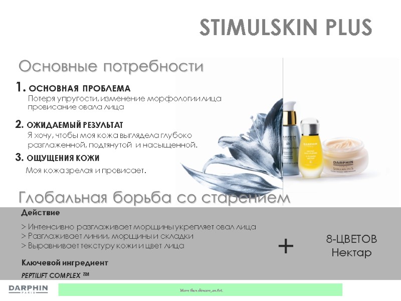 1. ОСНОВНАЯ ПРОБЛЕМА        Потеря упругости, изменение морфологии